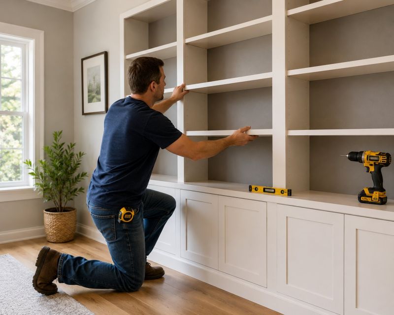 Bookcase Construction in Annapolis, MD