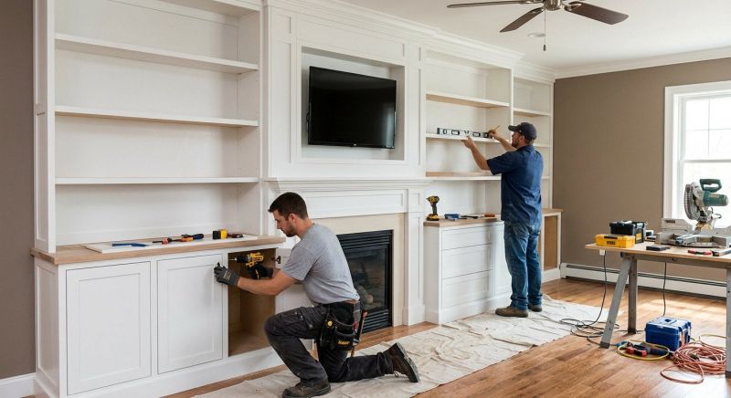 Fireplace Built Ins Installation in Raleigh, NC